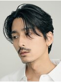 大阪梅田ニュアンスパーマフェザーパーマセンターパートゆるめ◆
