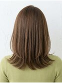 白髪を光に変える!大人のフェイスフレーミング×ツヤミディアム