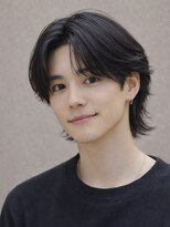 アビリタ(abilita)&nbsp;メンズカット 韓国 センターパート 毛流れ 襟足あり 20代30代