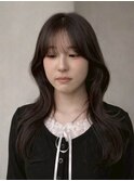 イメチェン/艶カラーグレージュ/前髪/[表参道/原宿]