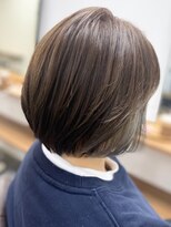 ランプ(Lamp) くびれレイヤー 白髪染め&白髪ぼかし/縮毛矯正と髪質改善