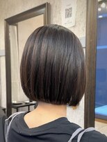 ティエル 町田店(tiel) 【ドライヤーで纏まる】丸すぎないボブ