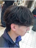 渋谷/シャドウパーマ/無造作パーマ/メンズマッシュ/ルーズパーマ