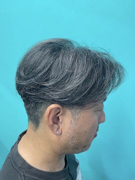 ファインズヘアー ボウ(Fine's Hair BOW) シルバーカラー+ストレート