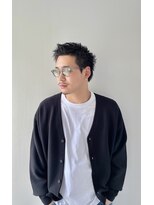 ハウス(HAUS.)&nbsp;刈り上げセンターパート/波巻きツイストスパイラル/横浜