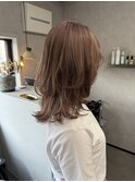 佐賀市/大人かわいいハッシュカット/レイヤーカット/寒色カラー