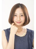 ふんわりボブスタイル