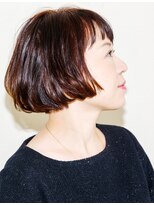 サリバン(Sullivan)&nbsp;【モード＋ふんわりパーマ】大人の可愛いボブ　Sullivan千葉