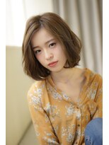 ラルジュ(large)&nbsp;【large】大人かわいいゆるふわカールボブ/ふわふわショート