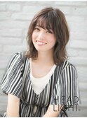 * GRAS * 斜めバング外ハネロブ