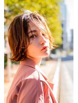 大人かわいい☆光で透ける透明感ベージュ