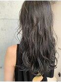 Lien☆ハイライトカラー×アッシュグレージュ×デザインカラー