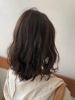 フロート 小阪店(float) アッシュグレー_耳かけ,毛先パーマ,イメチェン