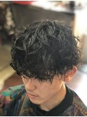 セクシーハードパーマ