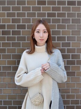 ハイバレーヘアーメゾン(HIGH VALLEY HAIRMAISON) 透明感ツヤ感おとなのミディアムベージュ