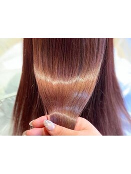 《カット＋縮毛矯正＋超音波トリートメント\15000》[新宿/新宿3丁目/インナーカラー/ダブルカラー]