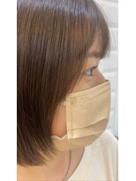 横から見た時にくるんと可愛いまつ毛パーマ<原田>