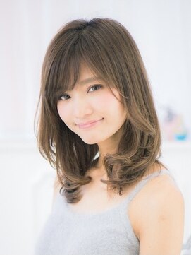 ミモザ(Mimosa) 《Mimosa》ひし形×グレージュ アディクシーカラー