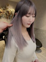 ロンド レア 天神大名店(Lond Le’a)&nbsp;ダブルカラー/インナーカラー/イヤリングカラー/ミルクティ