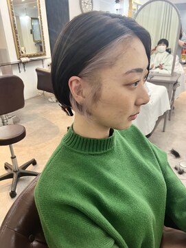 グランドライン(GRAND LINE) ホワイトピンクインナーカラー　ホワイトピンク