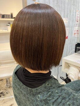 プロデュース 町田店(Produce) 【ボブ×縮毛矯正】ヘルシースタイル☆ショコラアッシュボブ♪