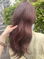 ネオヘアー 曳舟店(NEO Hair)&nbsp;チェリーピンク/ピンクカラー/プラムピンク/曳舟ダブルカラー