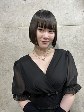 ヘアーデザイン アルエ(HAIR×design ARUE) ぷつっとbob×ワイドバング