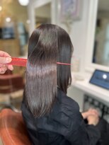 アルル 銀座(alulu)&nbsp;髪質改善／ロングヘアー/BLACK／20代30代