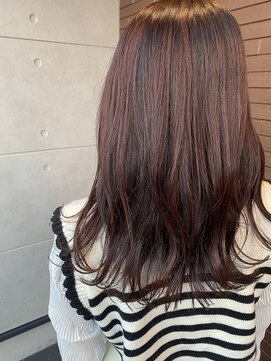 イロハ(iroh) カシスブラウン/ロングヘア/頭浸浴