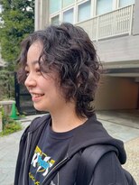 ナループロアオハナ(Nalu pu loa ohana) ウルフパーマ/ウルフ/パーマ/ウルフカット/くるくるパーマ