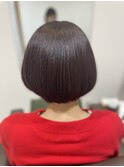 艶髪ナチュラルショートボブ