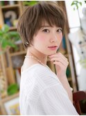 インナーカラー前下がり小顔マッシュショートc5志木20代30代40代