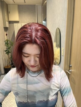 クラッチムク 博多口(CLUTCH muk.) チェリーレッド / ぷつっとボブ