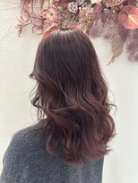 トワ 仙台店(toi) ミディアム_レイヤー_レッドブラウン【足立 崇明】