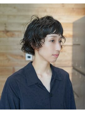 ベイショア(Bay Shore NY) オン眉/フレンチパーマ