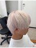 メンズ限定　ホワイトヘア