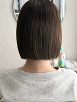 ソア 並木坂(Soa)&nbsp;韓国ボブ/切りっぱなしボブ/タッセルボブ/透明感カラー/Minori