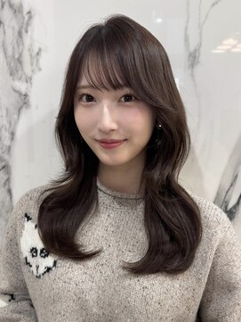 ナカイ(NAKAI) 顔周りレイヤーカット/イメチェンヘアスタイル/韓国くびれヘア