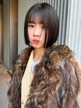 ジーナ 渋谷神南(Zina) 髪質改善*イメチェンぷつっとボブ*美髪【Zina渋谷神南】