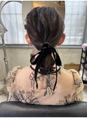 ローポニー×リボン