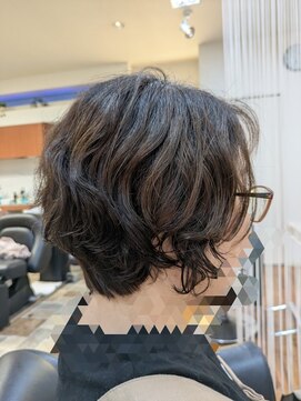 オブジェ ヘアープロデュース ショート×デジタルパーマ