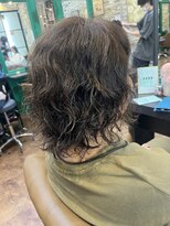 ヘアーラウンジ アンフィ 井土ヶ谷(Hair Lounge Anphi)&nbsp;レイヤーランダムパーマ