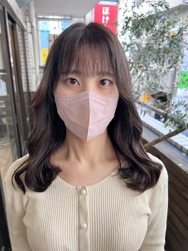 キャラ 池袋本店(CHARA) 大人可愛いダークグレージュカラー*＊