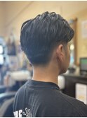 爽やかツーブロックスタイル