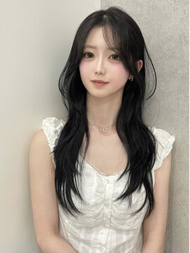 ジーナ 福岡天神(Zina) 韓国風ハッシュカット/フェイスレイヤー/Zina福岡天神