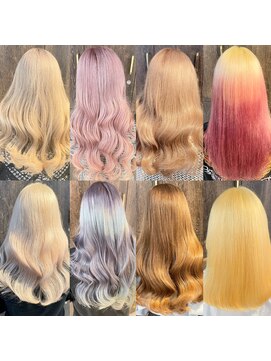 アジールヘア 池袋東口店(agir hair) ★人気/デザインカラー/ホワイトブロンド/ホワイトシルバー
