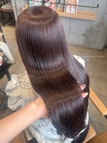 ラボヌールヘアーパルフェ 大宮西口店(La Bonheur hair parfait)&nbsp;モーヴブラウン / 大人上品 / 艶髪 / ブリーチなし