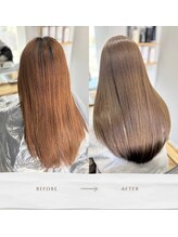 エン(en) 【髪質改善×カラー】オリーブベージュ