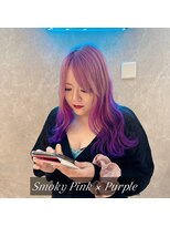 リリス(Lilith)&nbsp;ロング/ピンク×パープルグラデ/パツッとならないヒミツのグラデ
