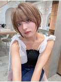 □クールショート/顔周りカット/前髪白髪/30代40代50代/錦糸町